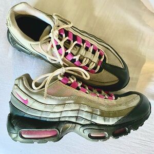 Nike Sneakers pink and grey | size 8